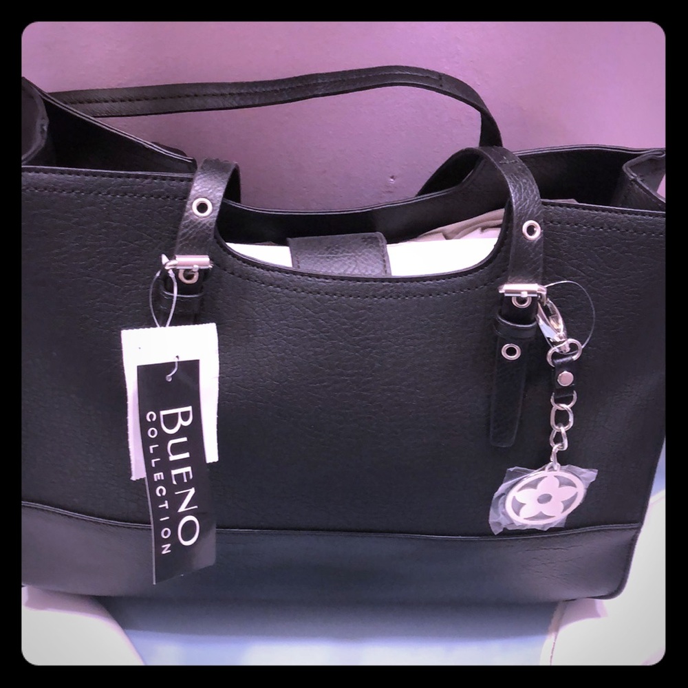 Bueno collection black handbag